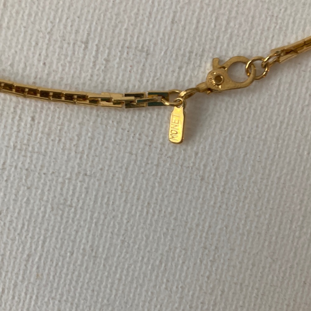 Monet Gold-Tone 16in Necklace - Picture 2 of 4